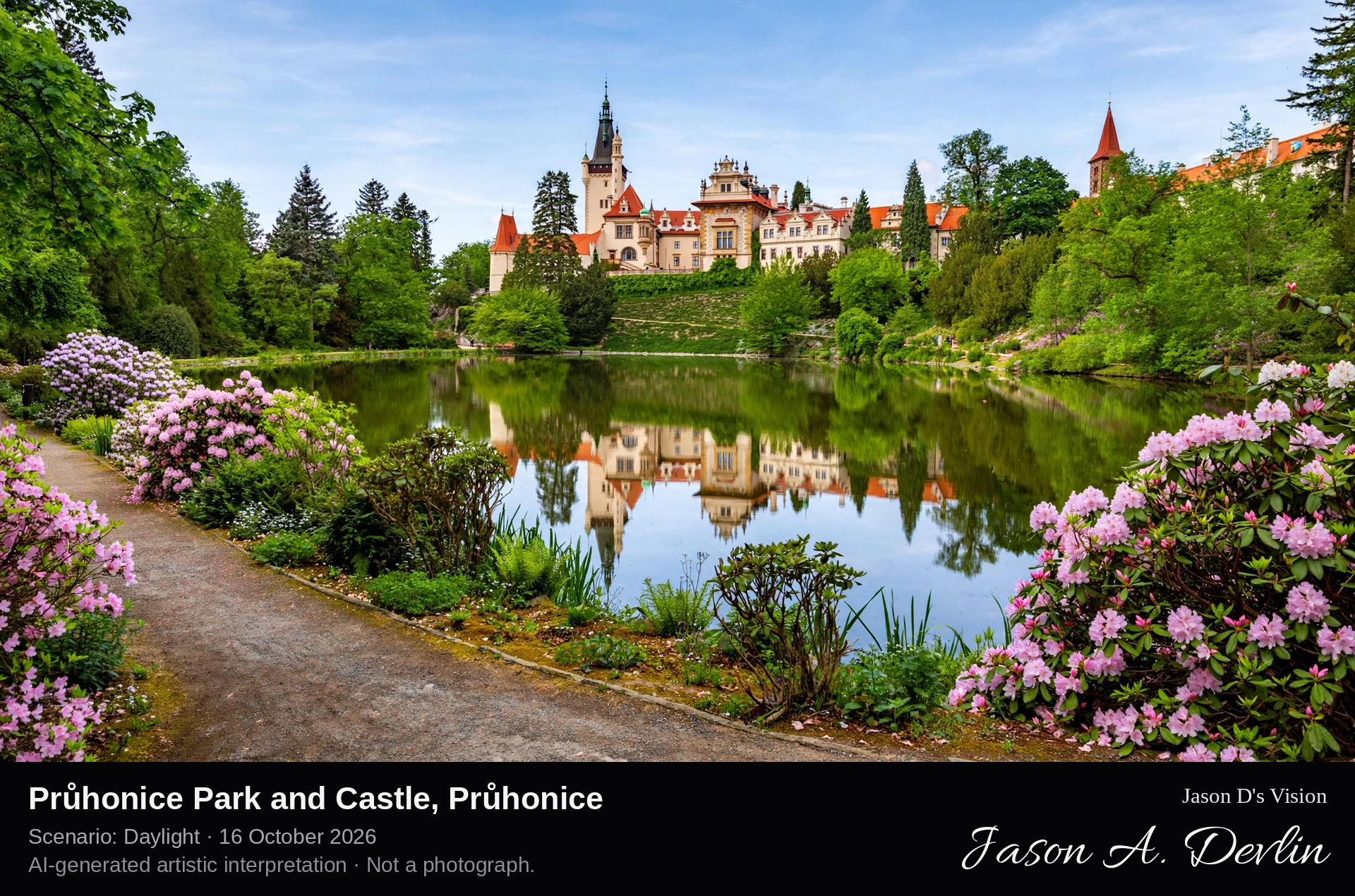Průhonice Park and Castle, Průhonice