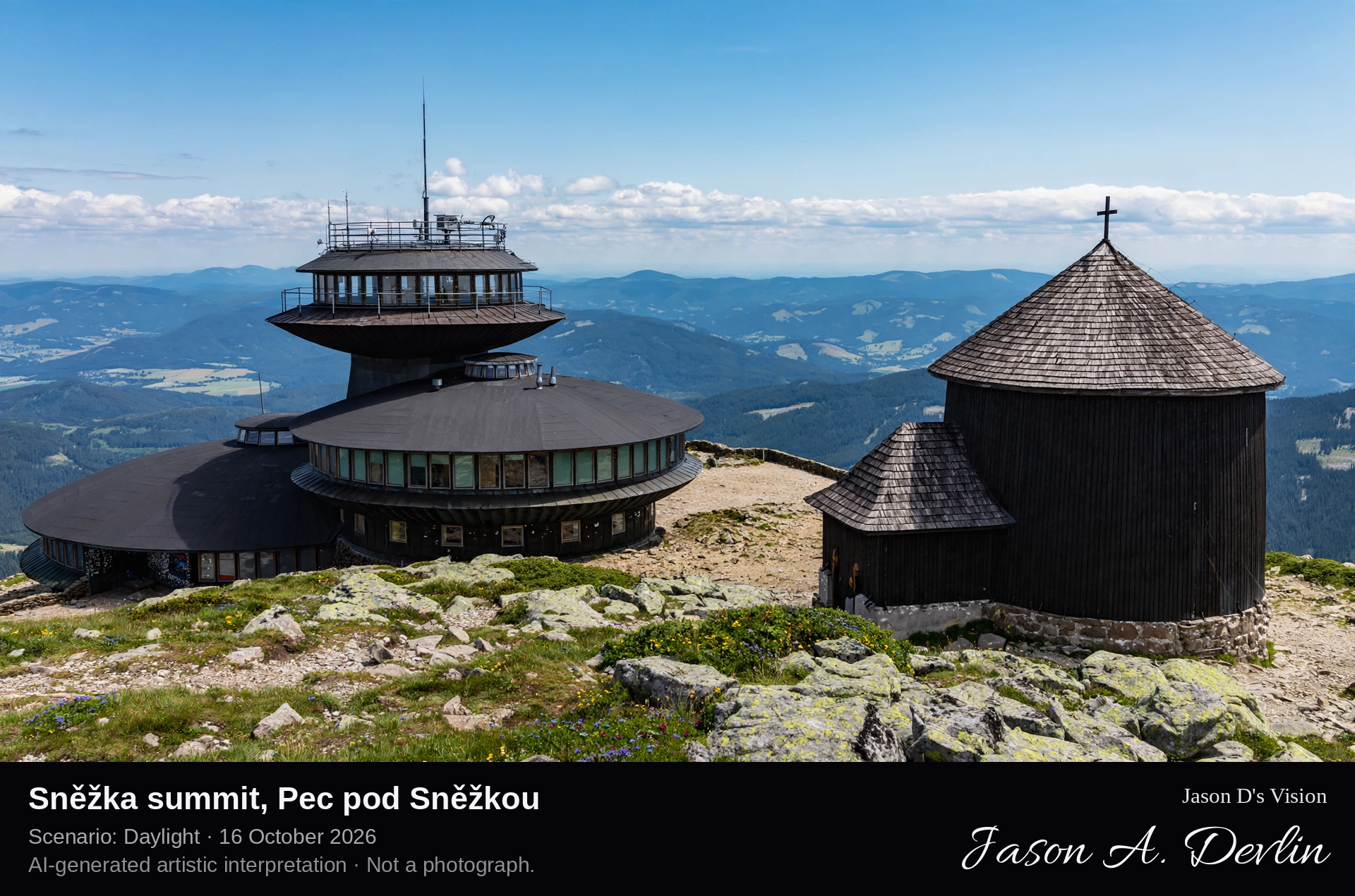 Sněžka summit, Pec pod Sněžkou