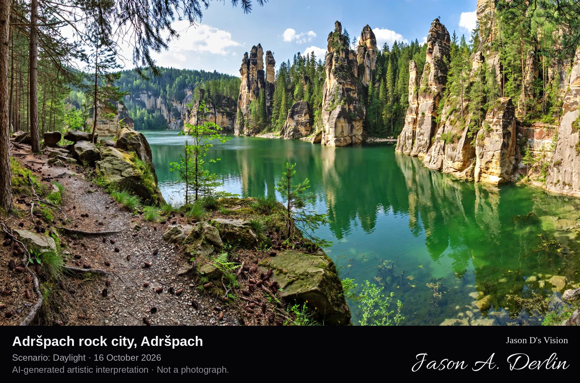 Adršpach rock city, Adršpach