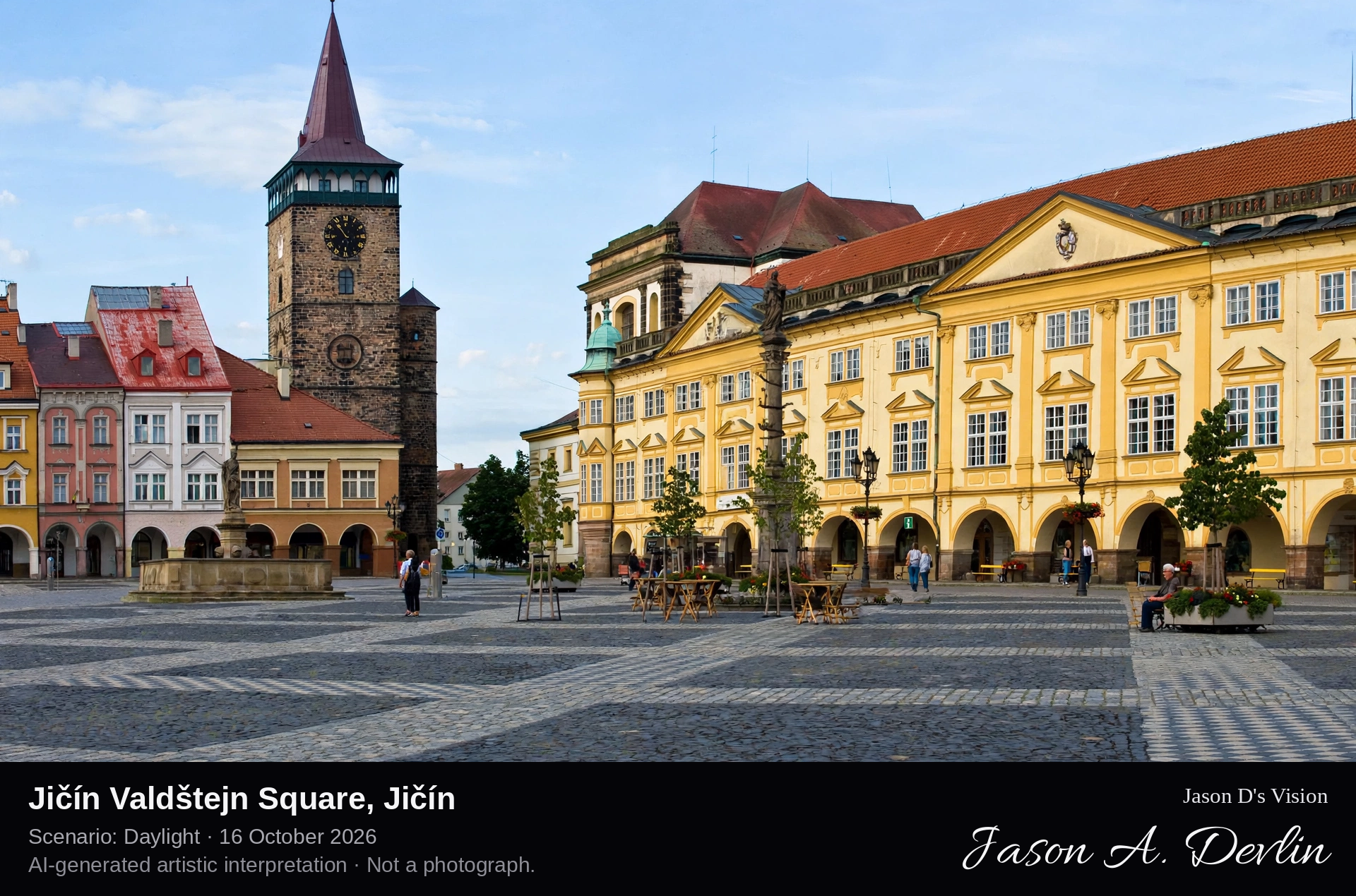 Jičín Valdštejn Square, Jičín