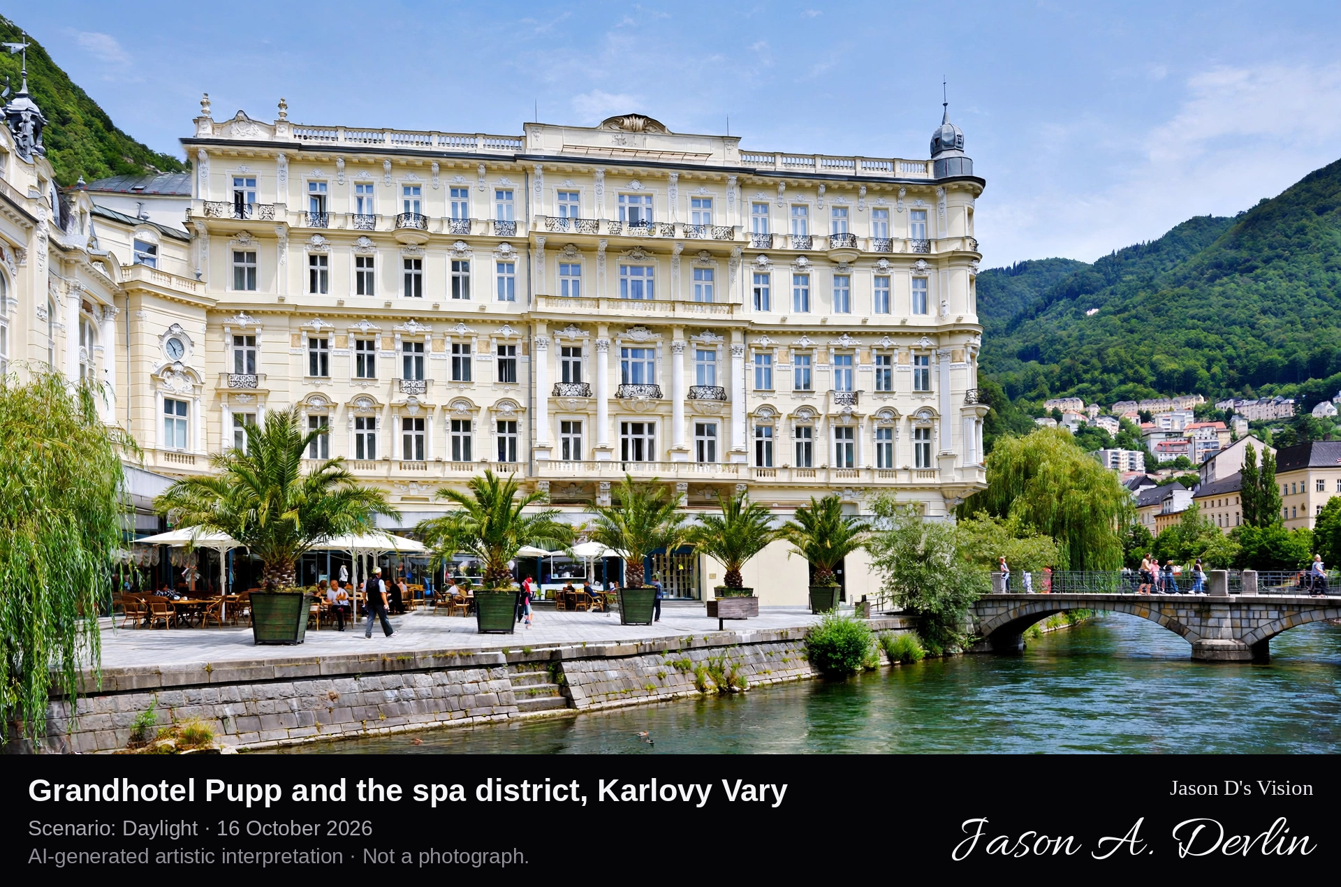 Grandhotel Pupp and the spa district, Karlovy Vary