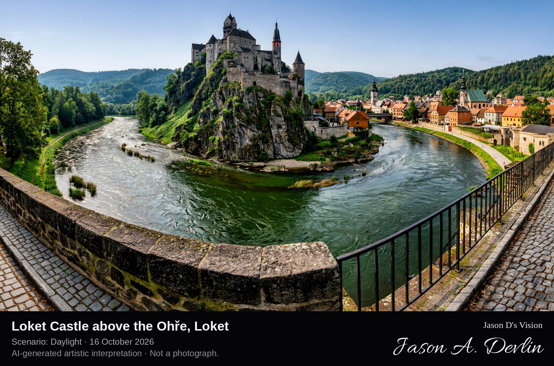 Loket Castle above the Ohře, Loket
