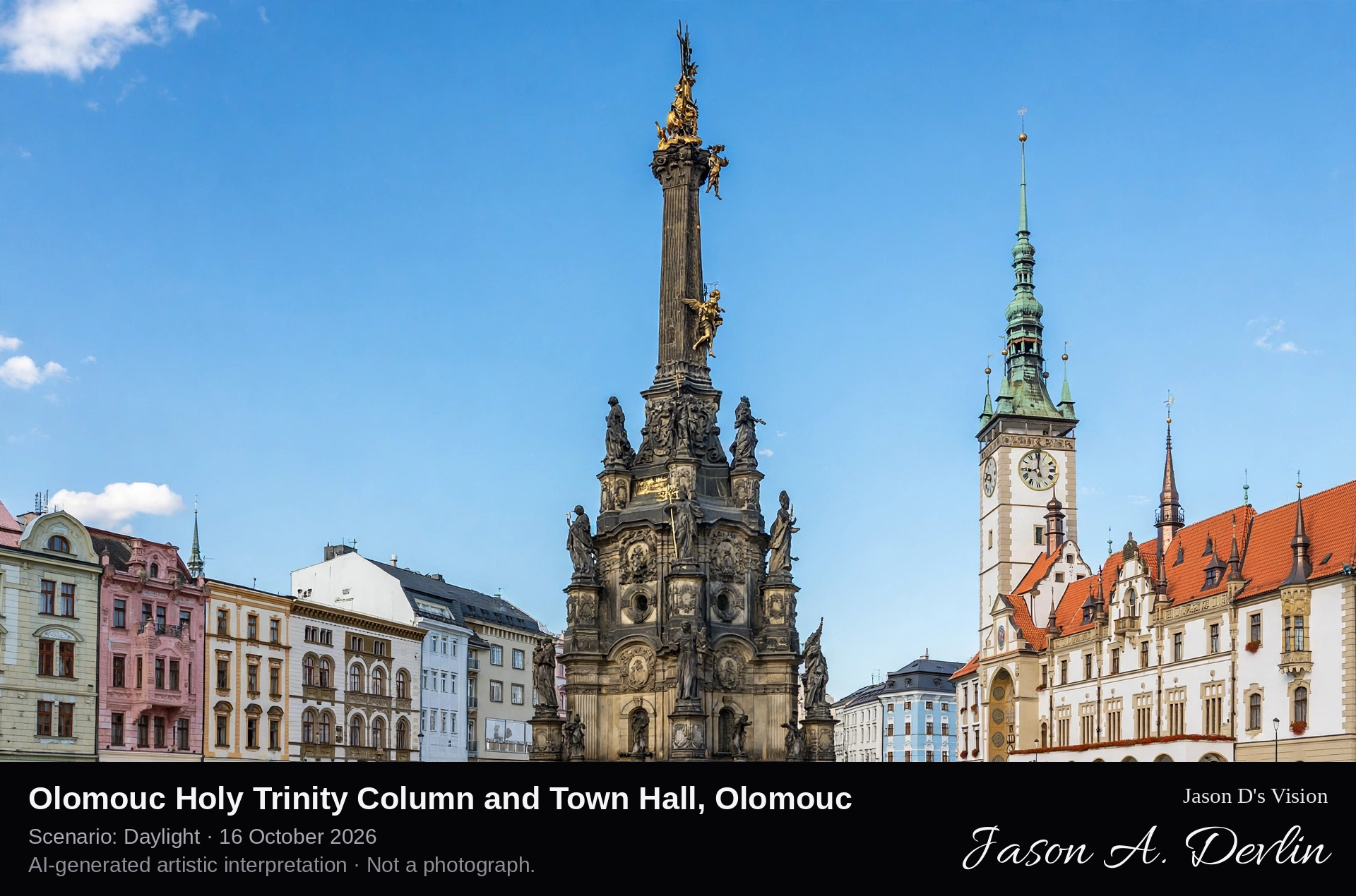 Olomouc Holy Trinity Column and Town Hall, Olomouc