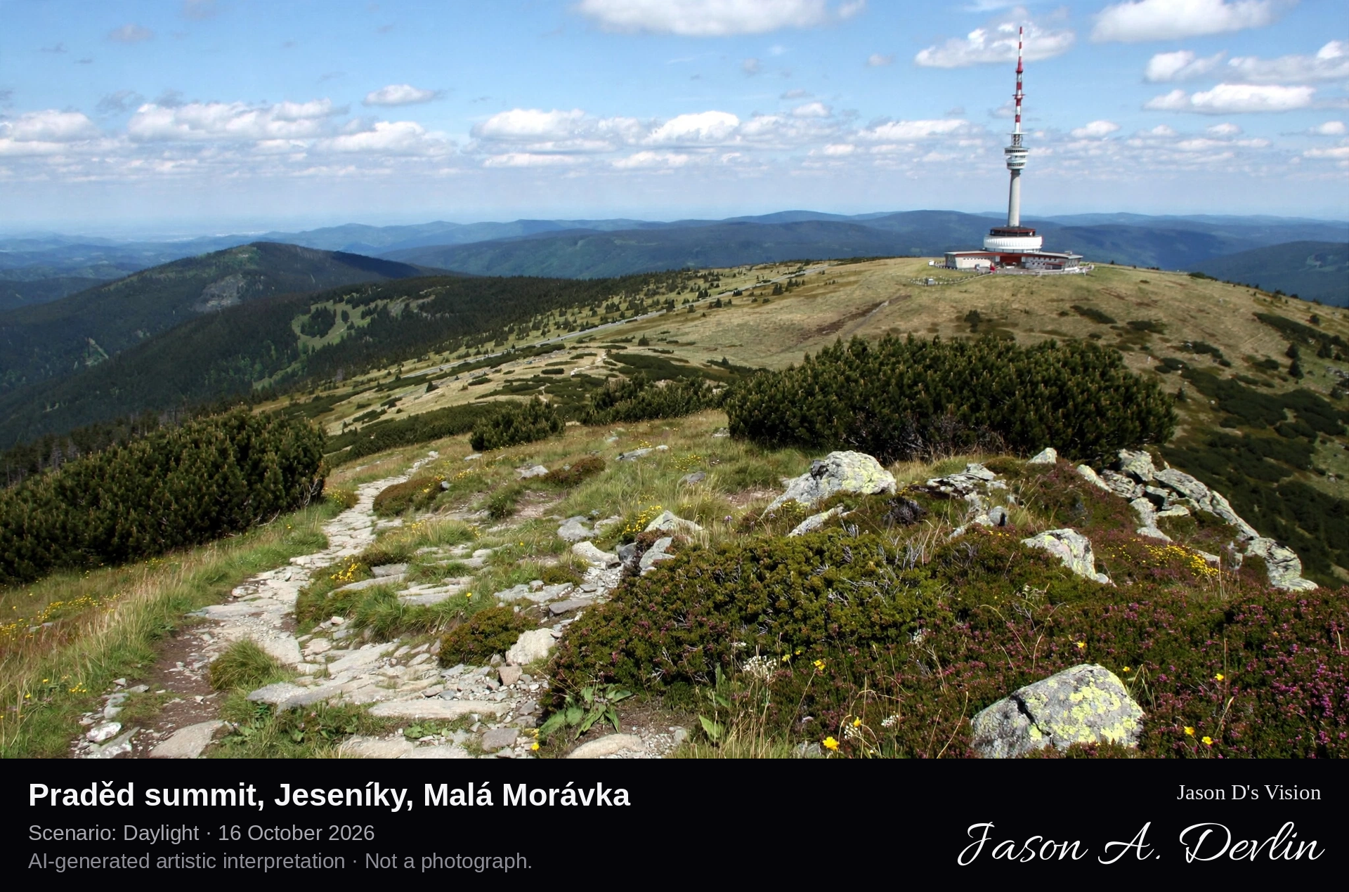 Praděd summit, Jeseníky, Malá Morávka