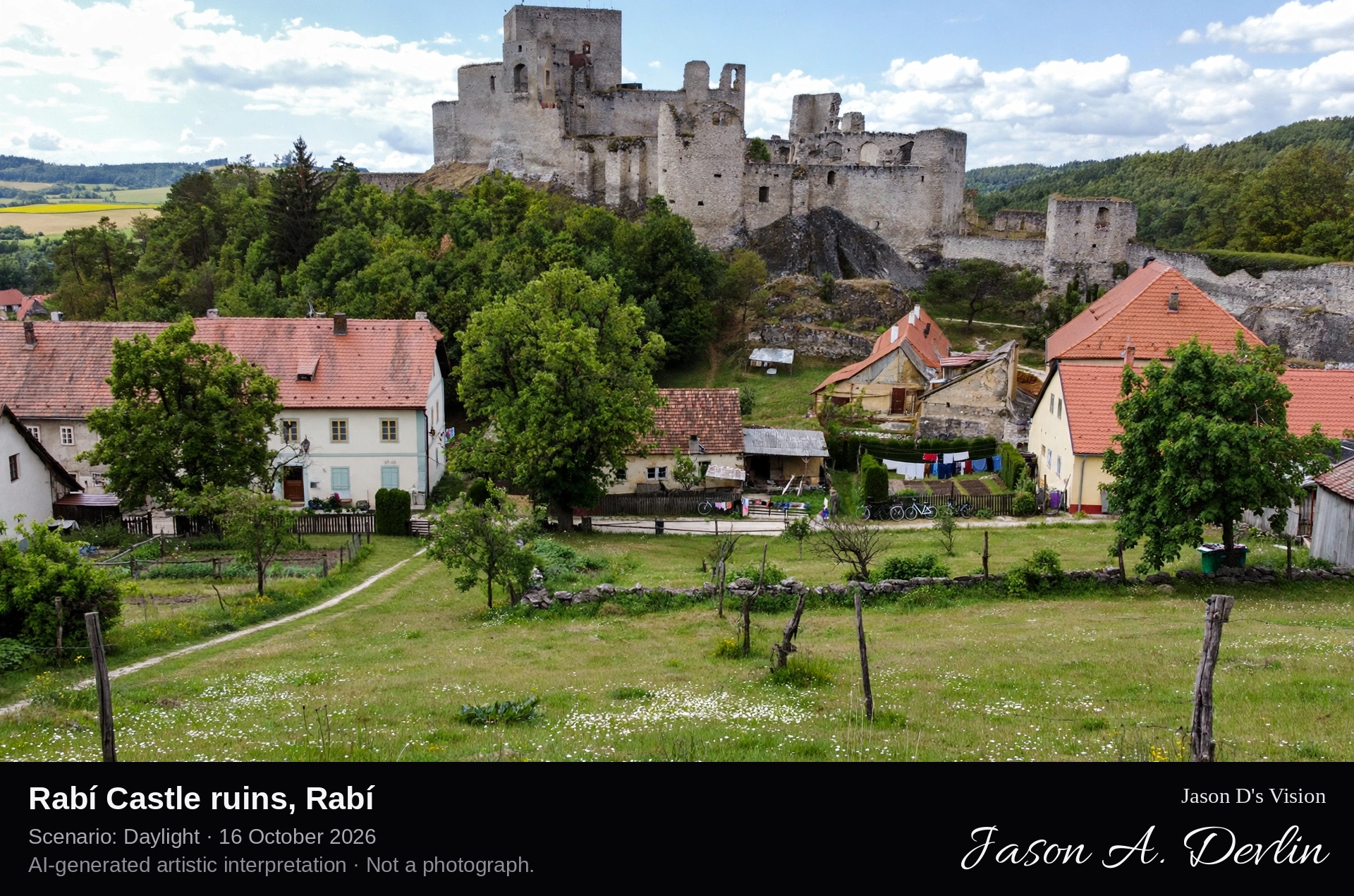 Rabí Castle ruins, Rabí