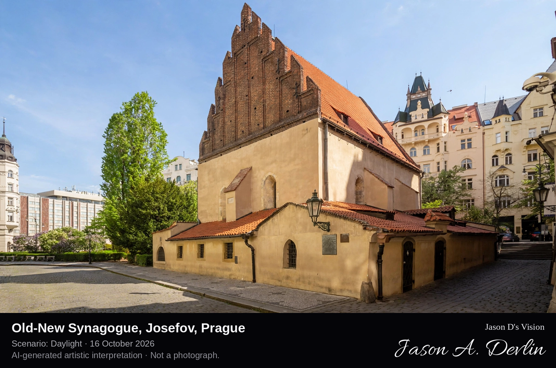 Old-New Synagogue, Josefov, Prague