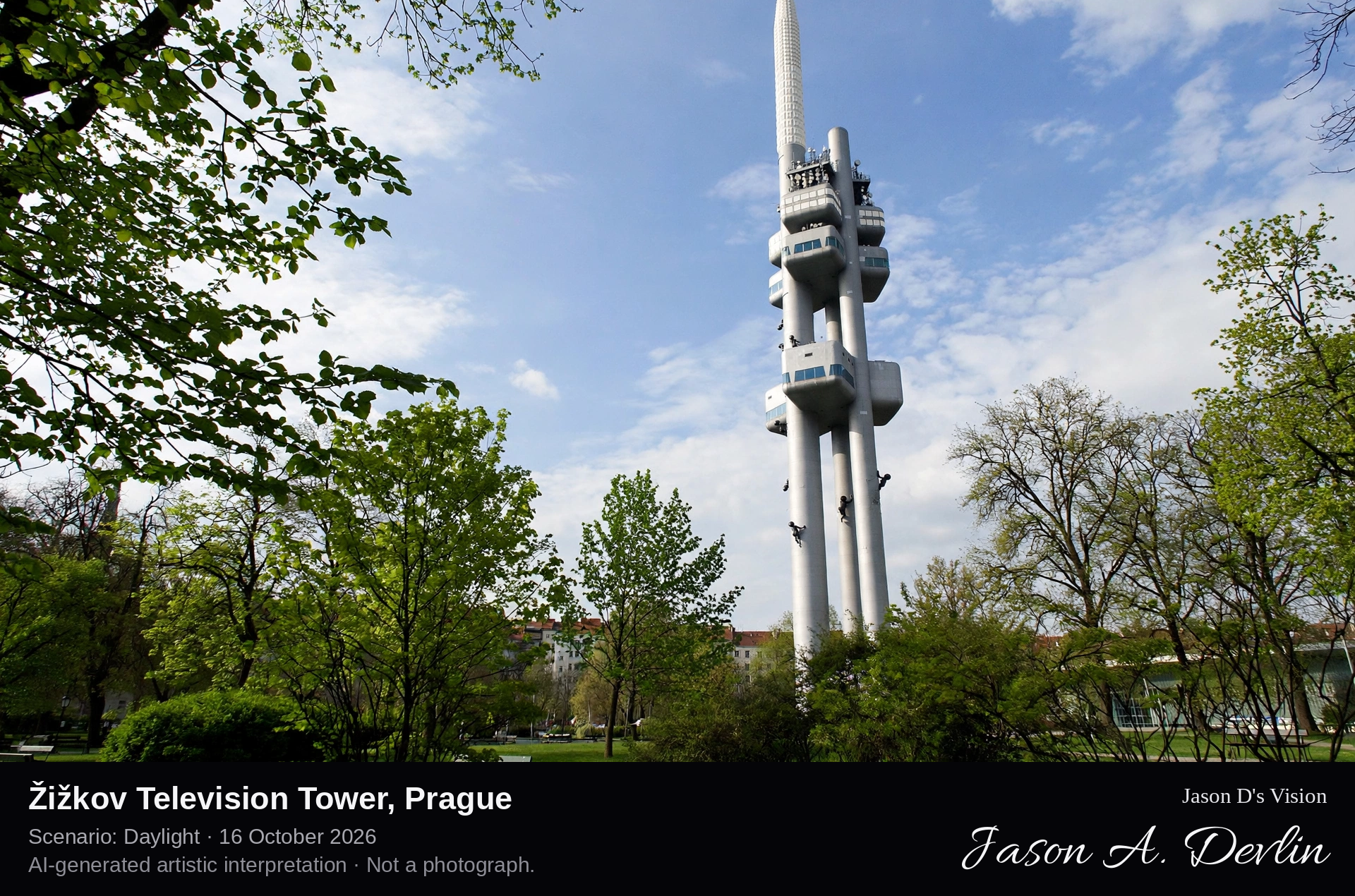 Žižkov Television Tower, Prague
