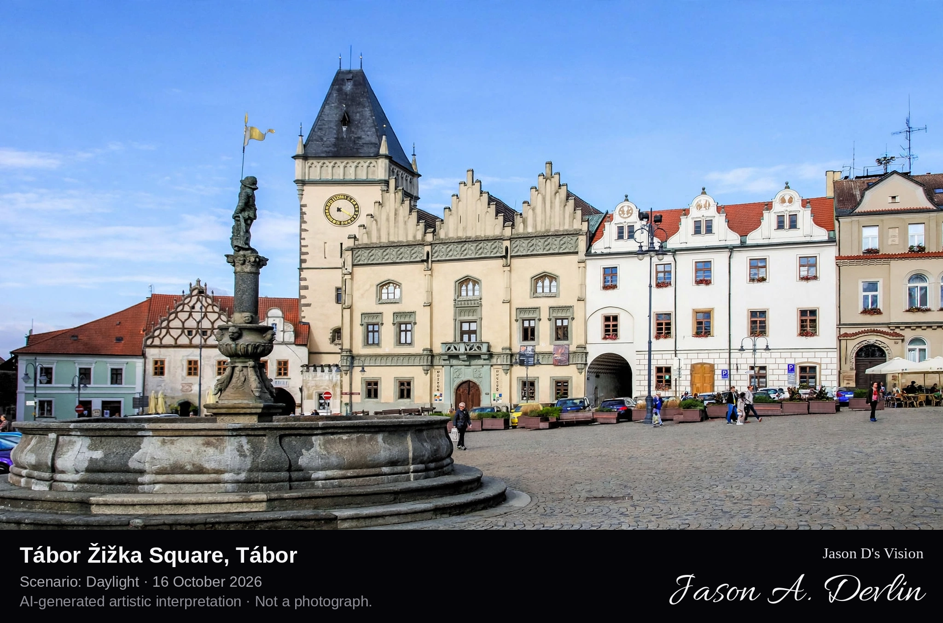 Tábor Žižka Square, Tábor