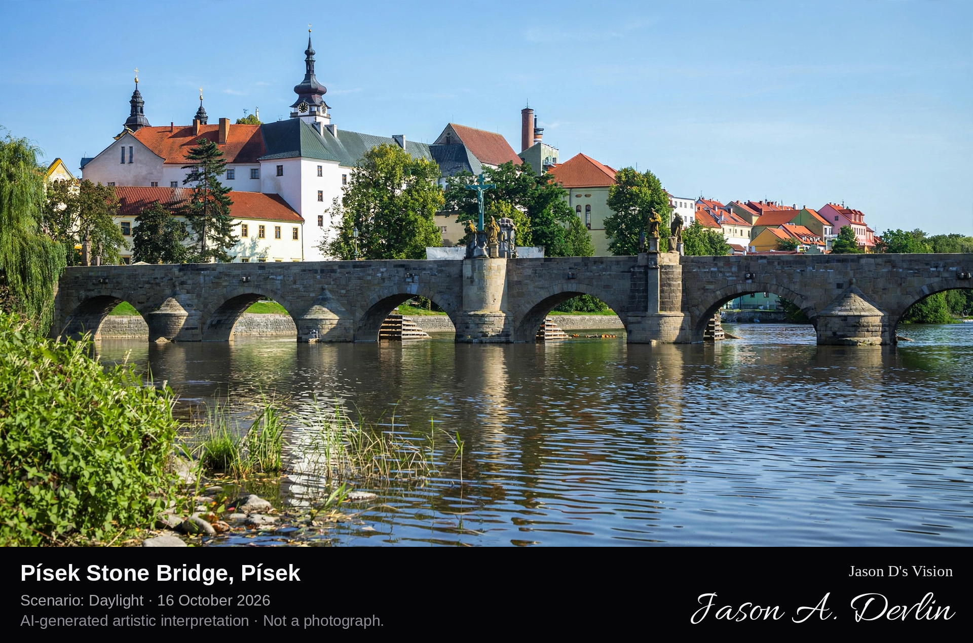 Písek Stone Bridge, Písek