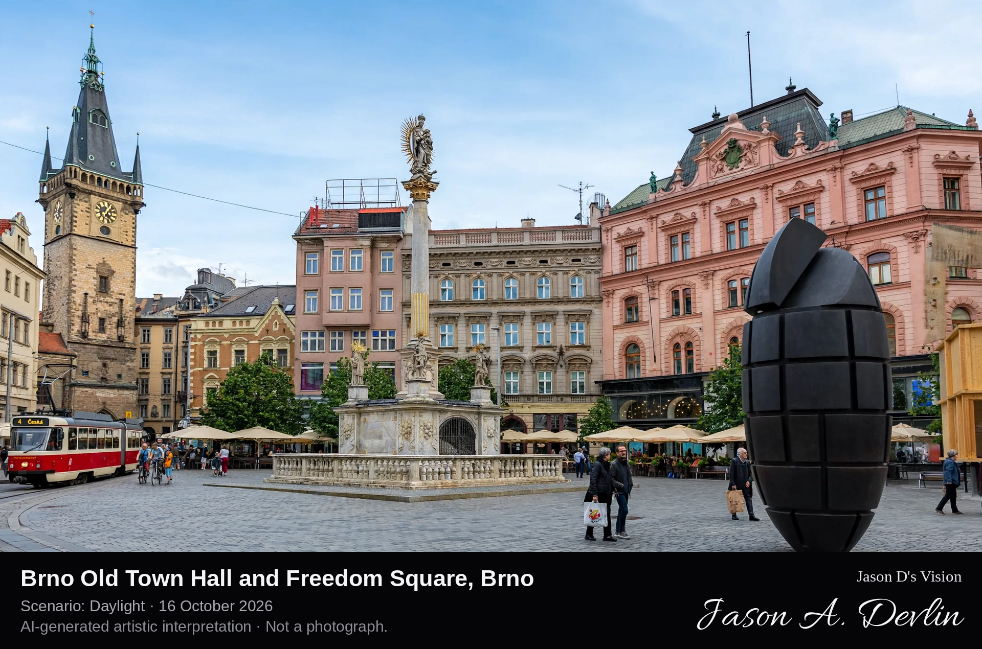 Brno Old Town Hall and Freedom Square, Brno