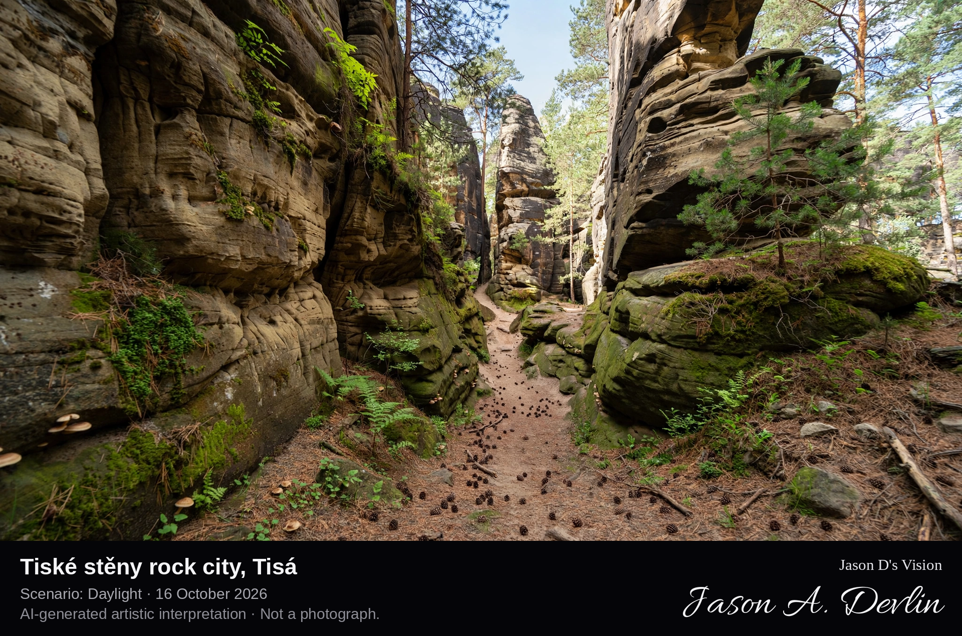 Tiské stěny rock city, Tisá