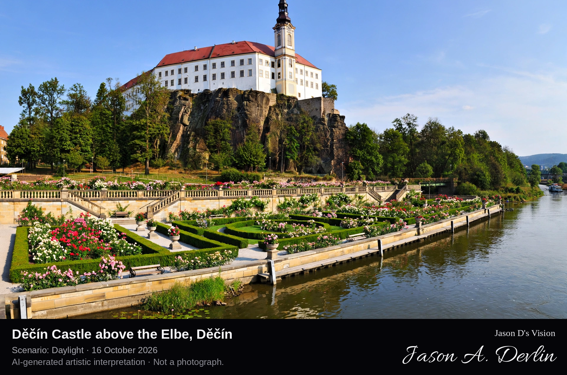 Děčín Castle above the Elbe, Děčín