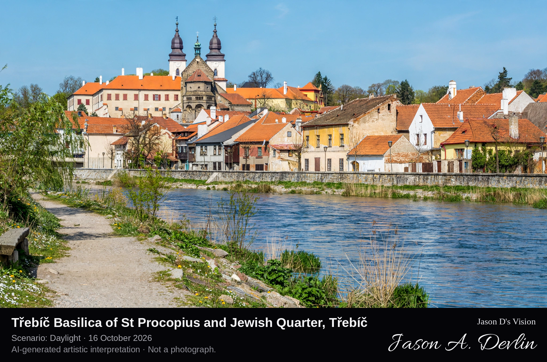 Třebíč Basilica of St Procopius and Jewish Quarter, Třebíč